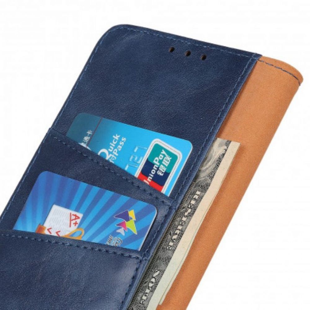 Flip Case Für Xiaomi Redmi Note 10 5G Reversibler Magnetverschluss