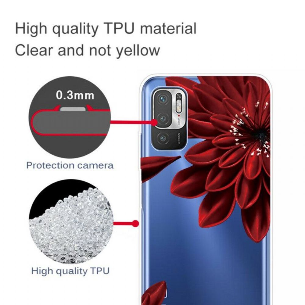 Handyhülle Für Xiaomi Redmi Note 10 5G Wilde Blumen