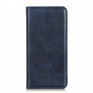 Schutzhülle Für Xiaomi Redmi Note 10 5G Flip Case Litschi-spaltleder-textur