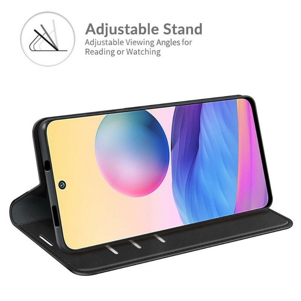 Schutzhülle Für Xiaomi Redmi Note 10 5G Flip Case Seidiger Touch