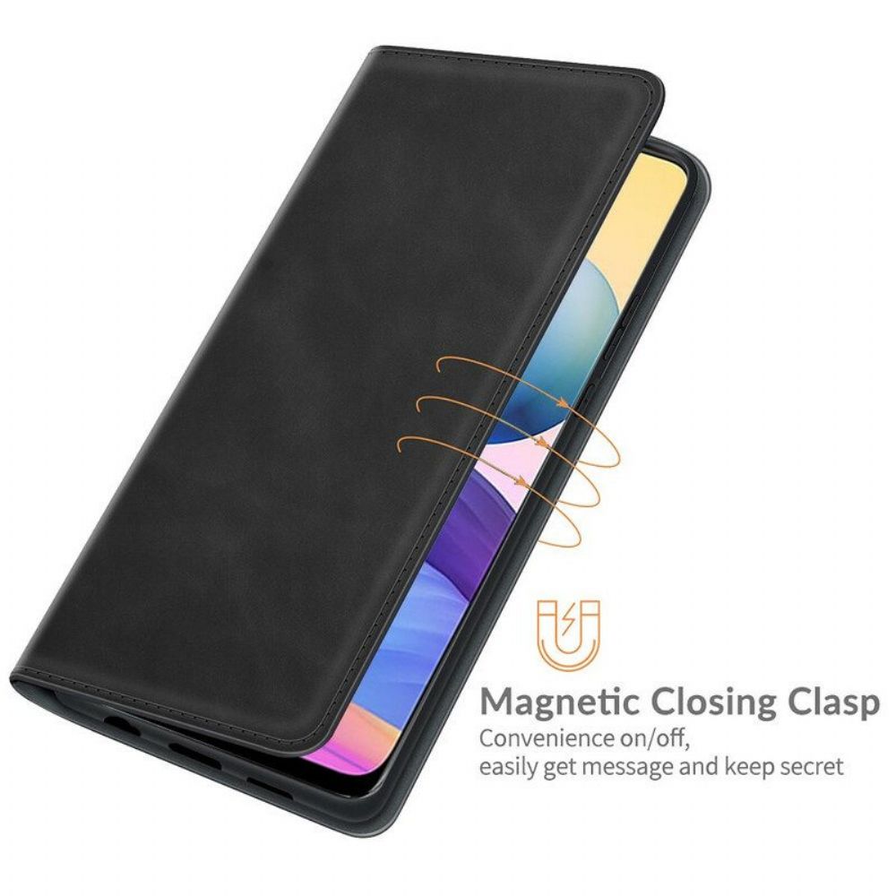 Schutzhülle Für Xiaomi Redmi Note 10 5G Flip Case Seidiger Touch