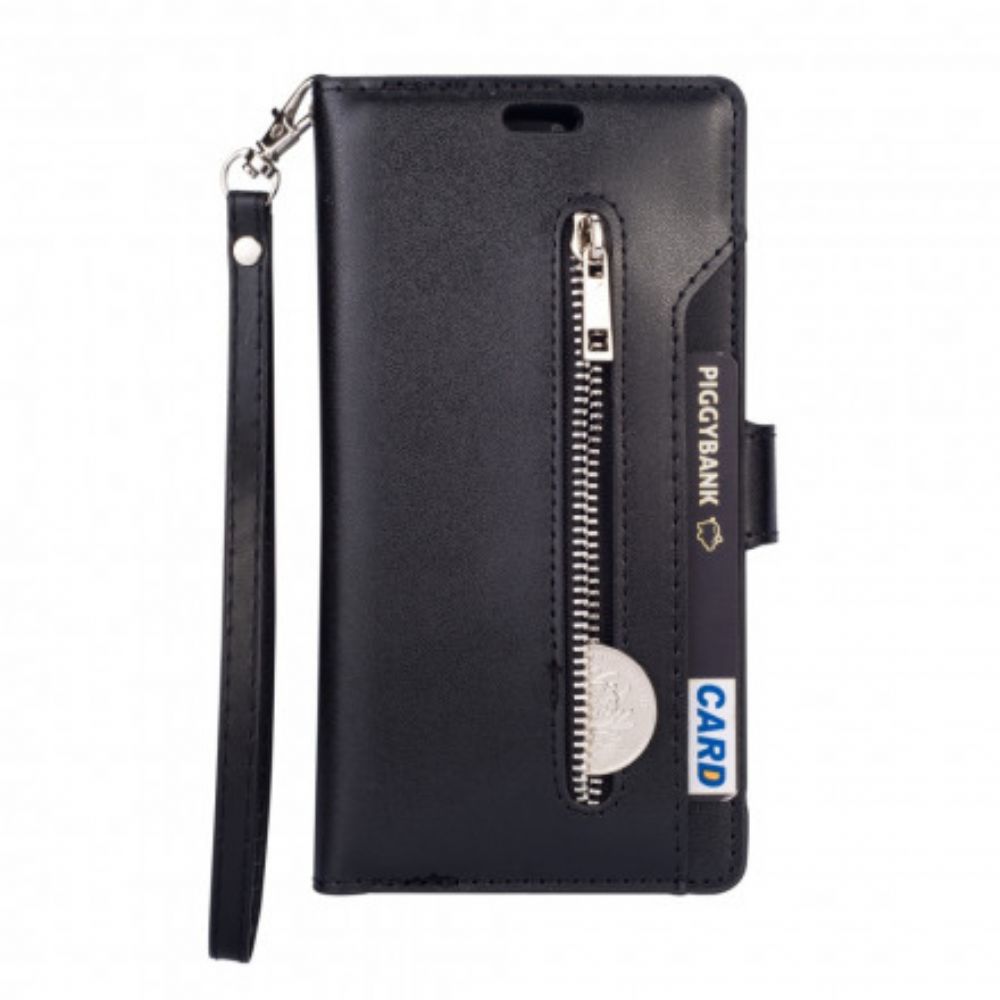 Flip Case Für Huawei P40 Pro Brieftasche Mit Lanyard