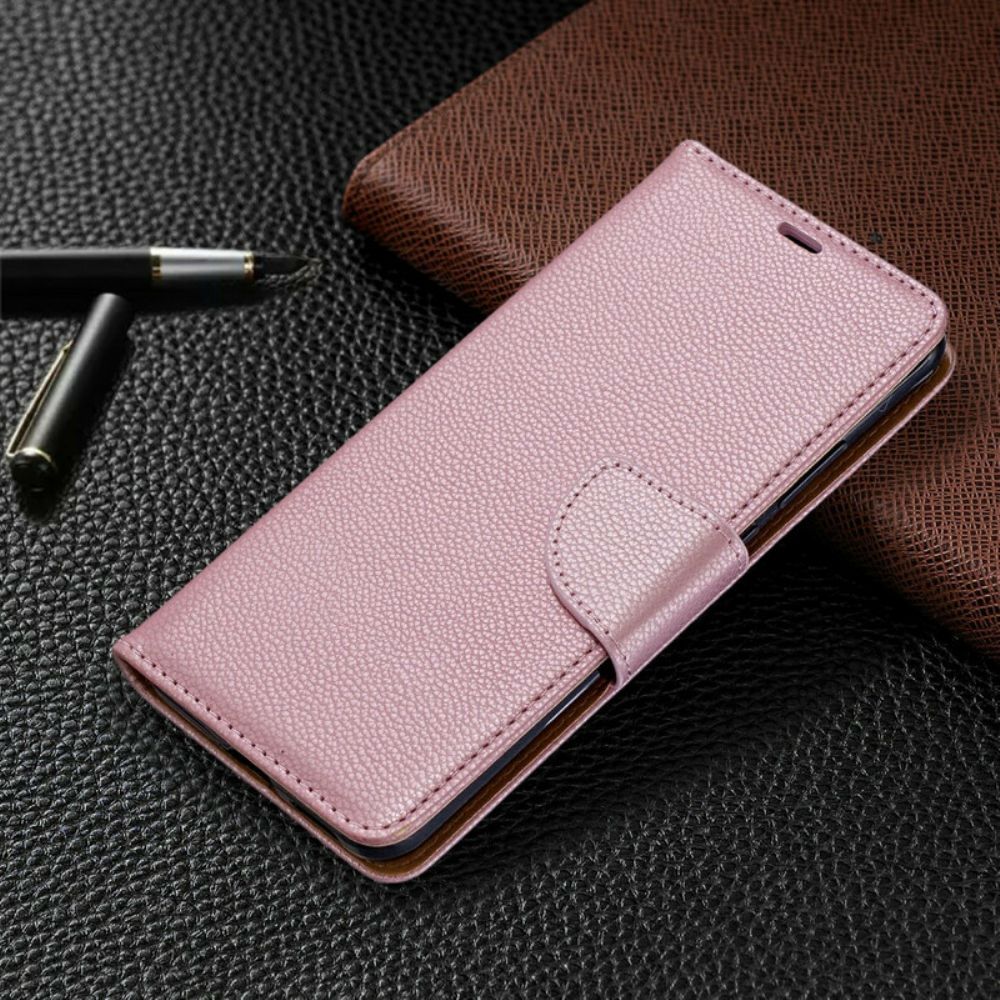 Flip Case Für Huawei P40 Pro Flip Case Litschi-klappe Schräg