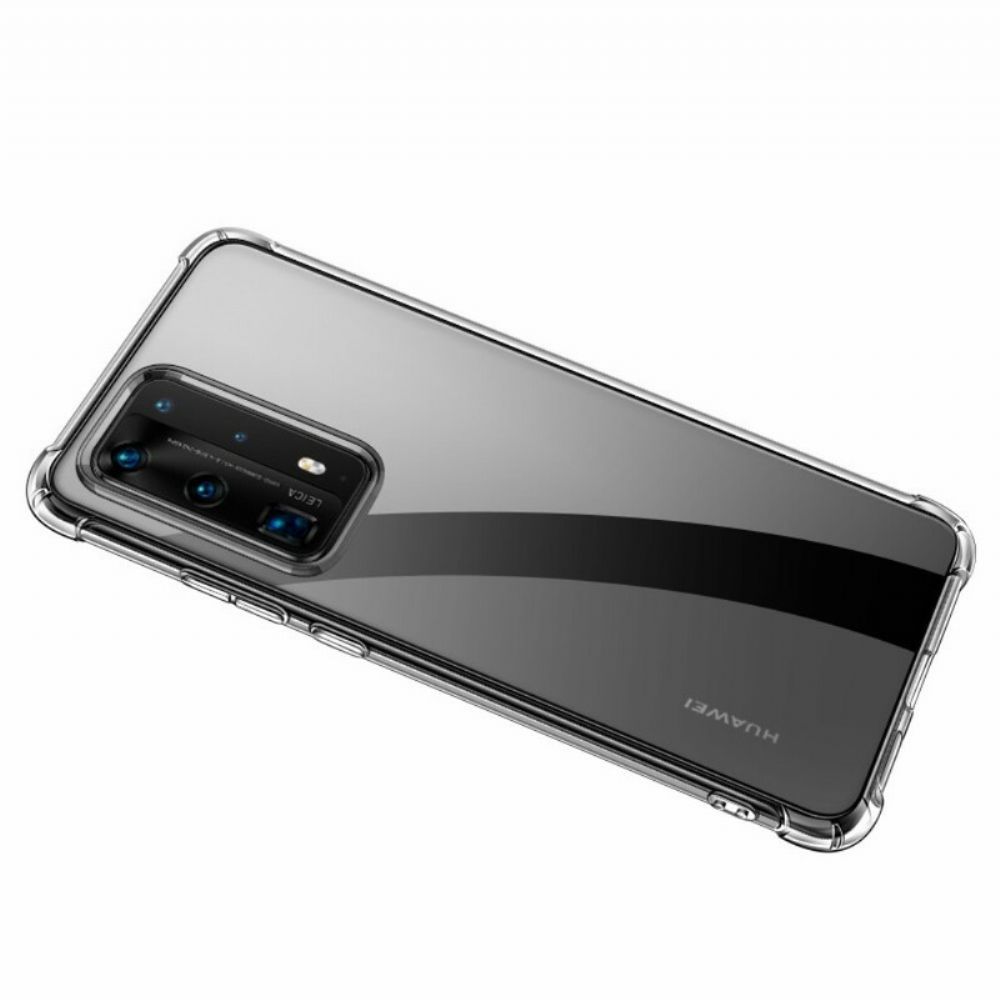 Handyhülle Für Huawei P40 Pro Transparente Leeu-schutzkissen