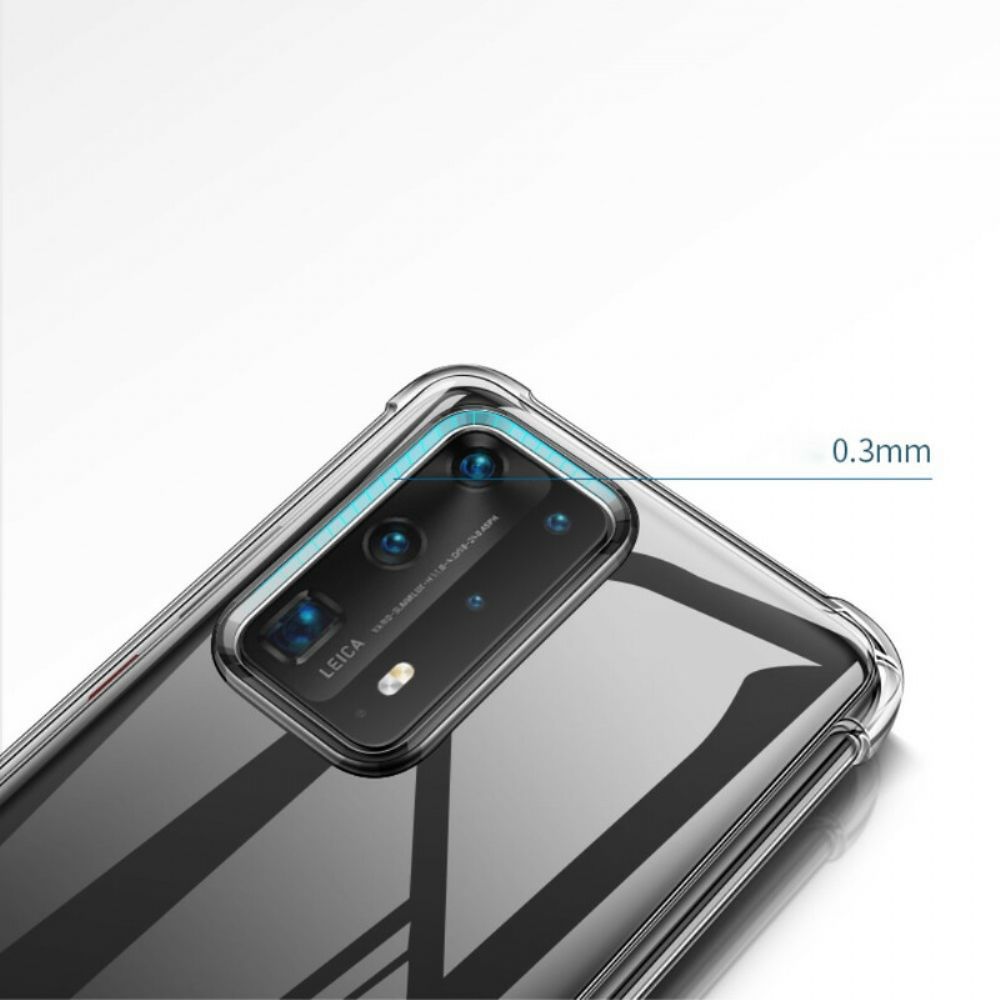 Handyhülle Für Huawei P40 Pro Transparente Leeu-schutzkissen