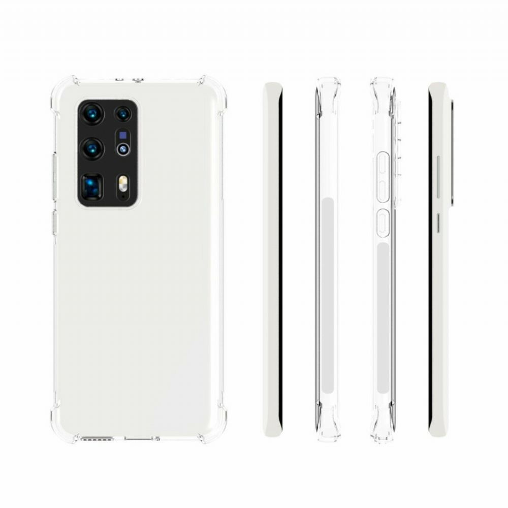 Handyhülle Für Huawei P40 Pro Transparente Verstärkte Ecken