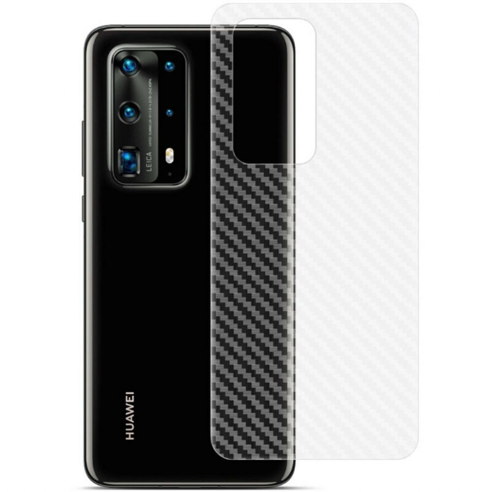 Heckfolie Für Huawei P40 Pro Carbon Style Imak