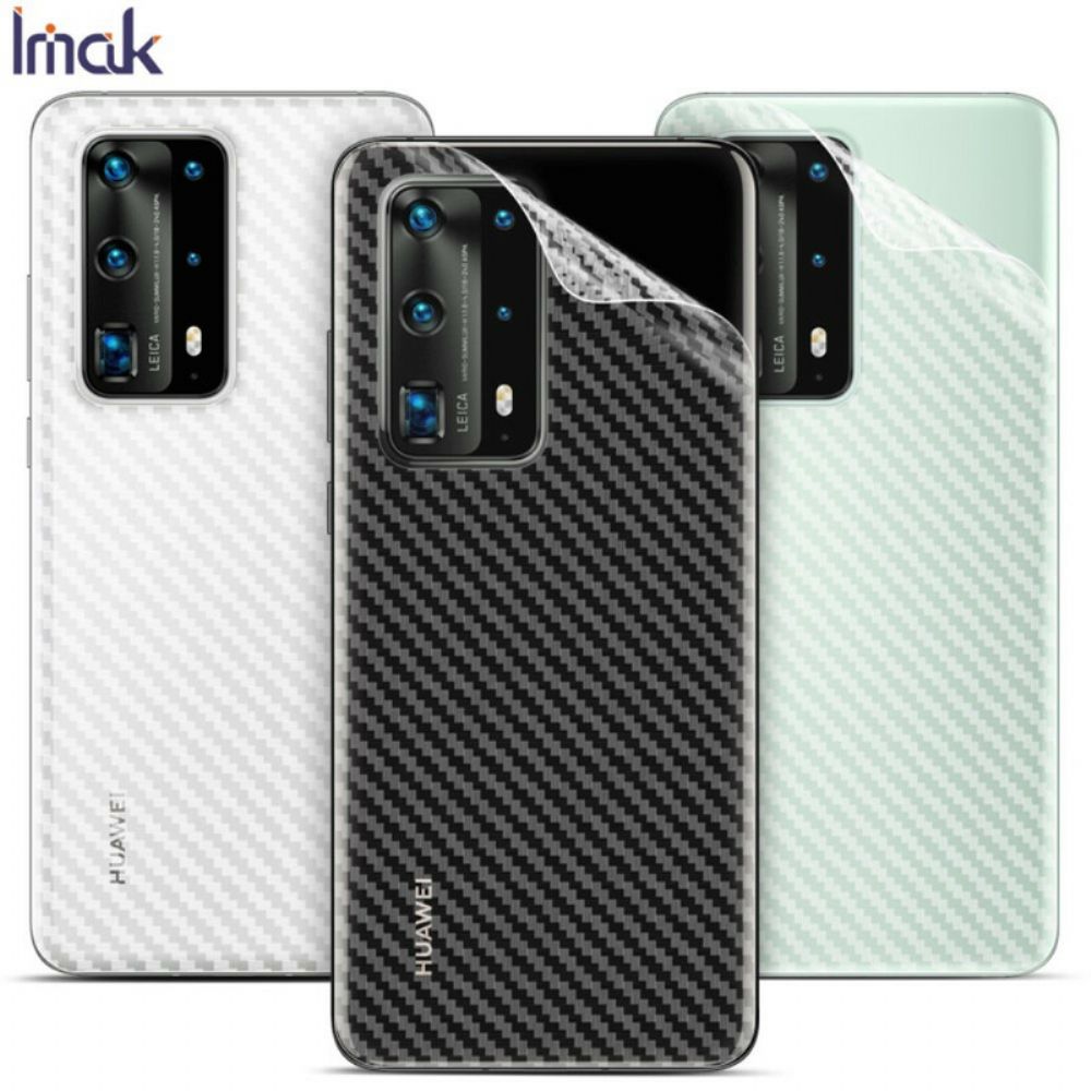 Heckfolie Für Huawei P40 Pro Carbon Style Imak