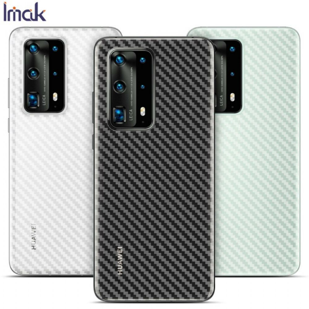 Heckfolie Für Huawei P40 Pro Carbon Style Imak