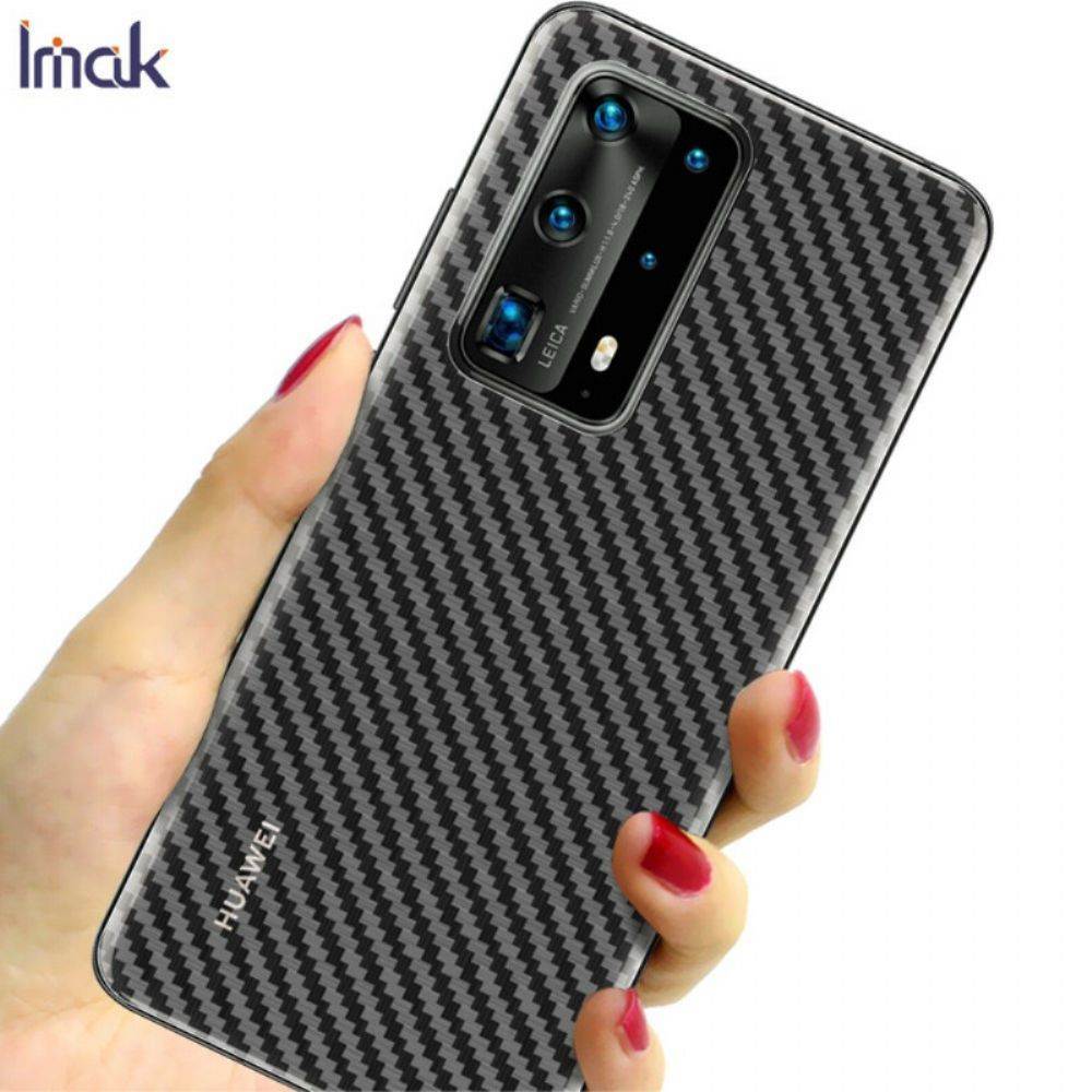 Heckfolie Für Huawei P40 Pro Carbon Style Imak