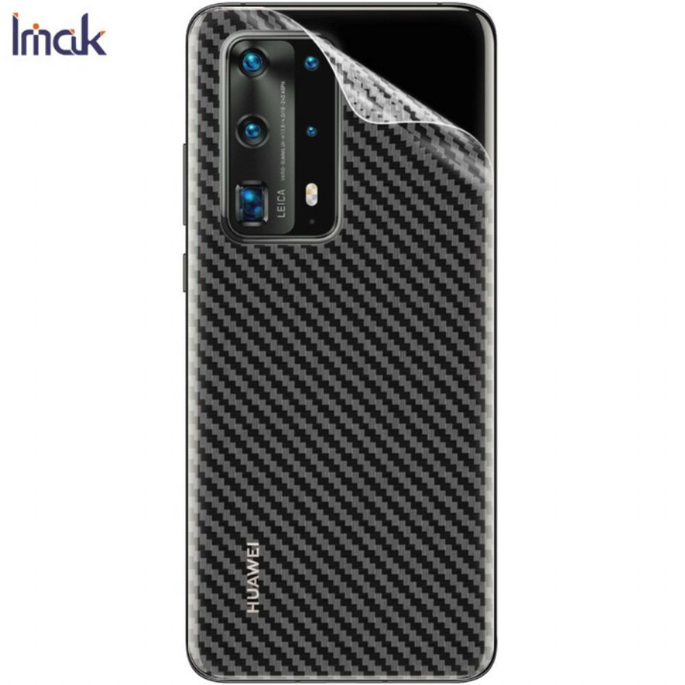 Heckfolie Für Huawei P40 Pro Carbon Style Imak