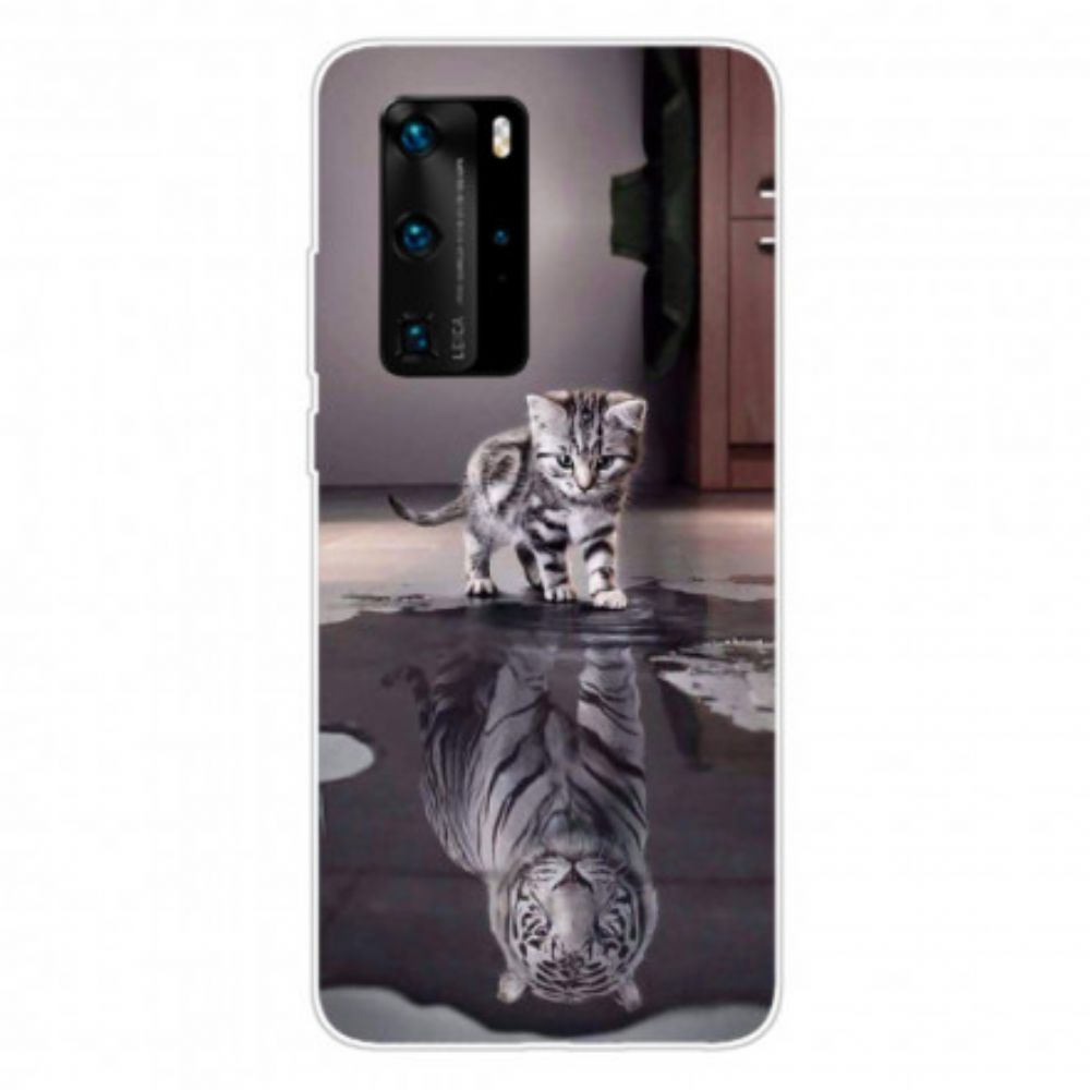 Hülle Für Huawei P40 Pro Ernst Der Tiger