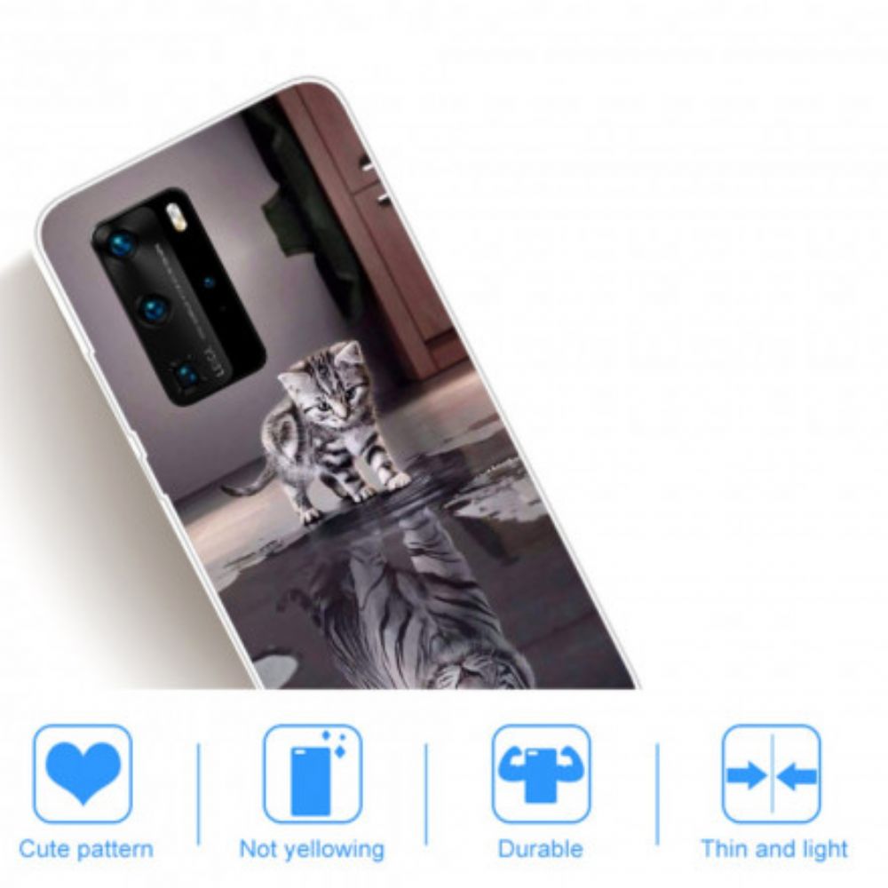 Hülle Für Huawei P40 Pro Ernst Der Tiger