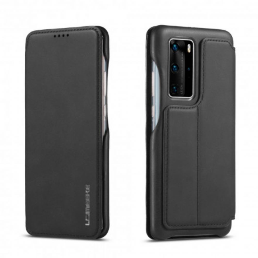 Schutzhülle Für Huawei P40 Pro Flip Case Lc.imeeke Ledereffekt