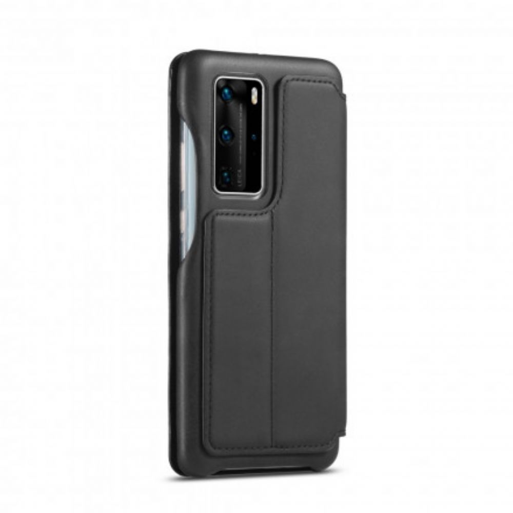 Schutzhülle Für Huawei P40 Pro Flip Case Lc.imeeke Ledereffekt