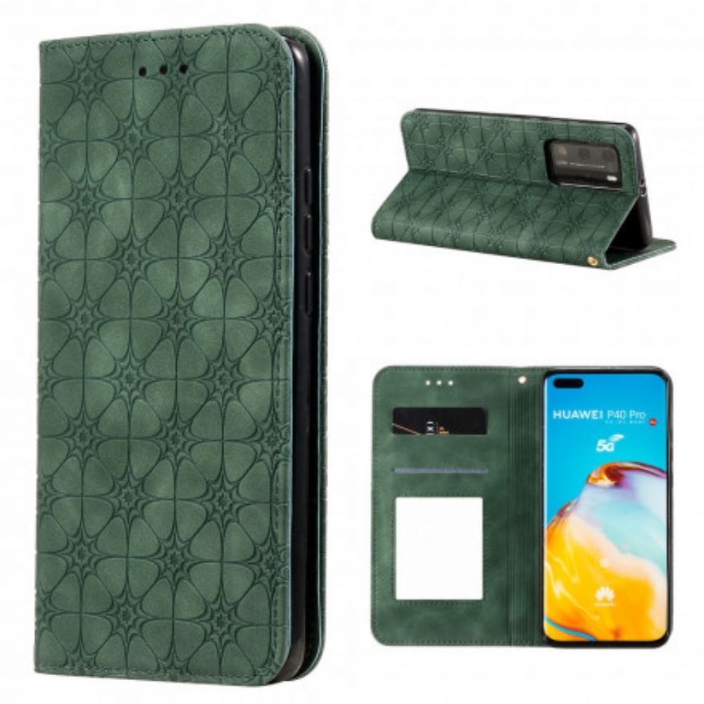 Schutzhülle Für Huawei P40 Pro Flip Case Sternendruck