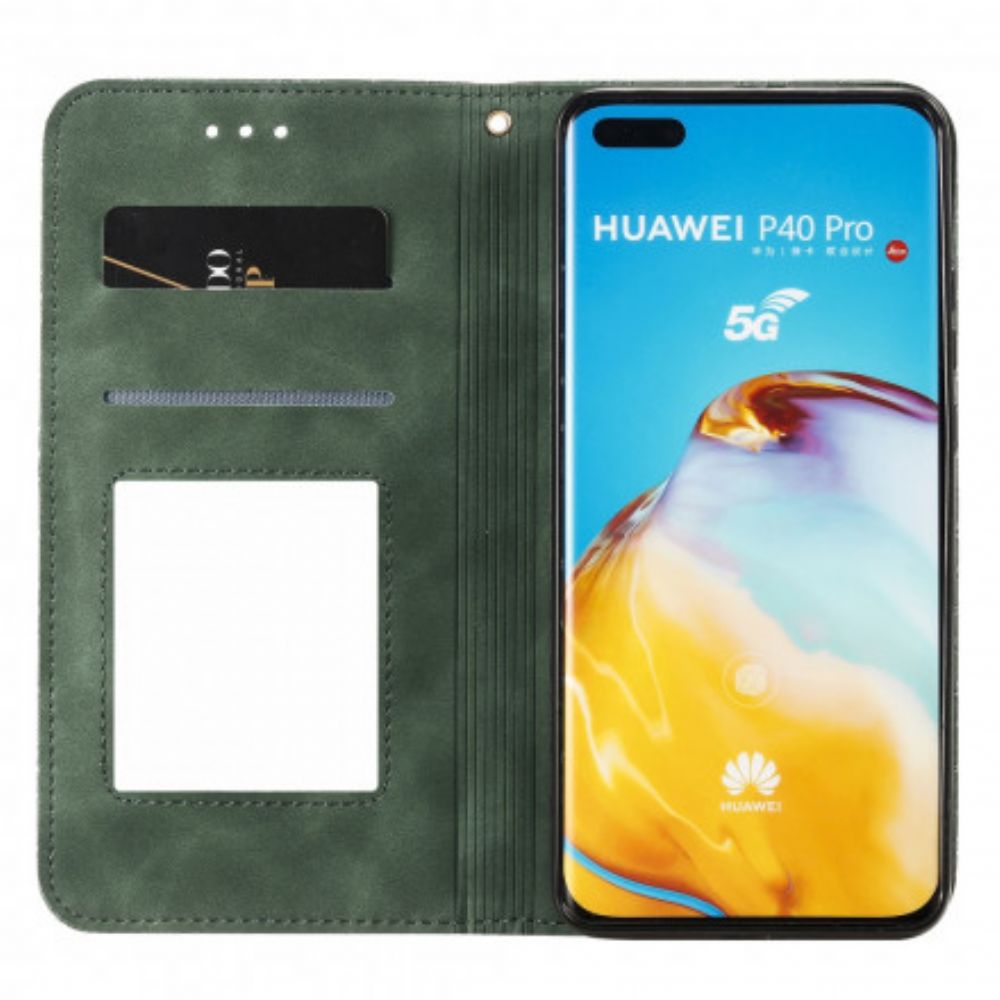 Schutzhülle Für Huawei P40 Pro Flip Case Sternendruck