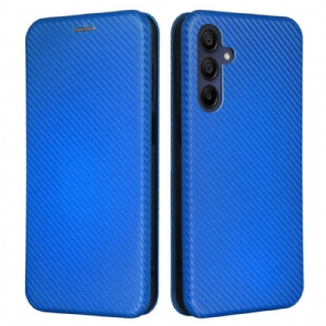 Flip Case Für Samsung Galaxy A16 5g Kohlefaser