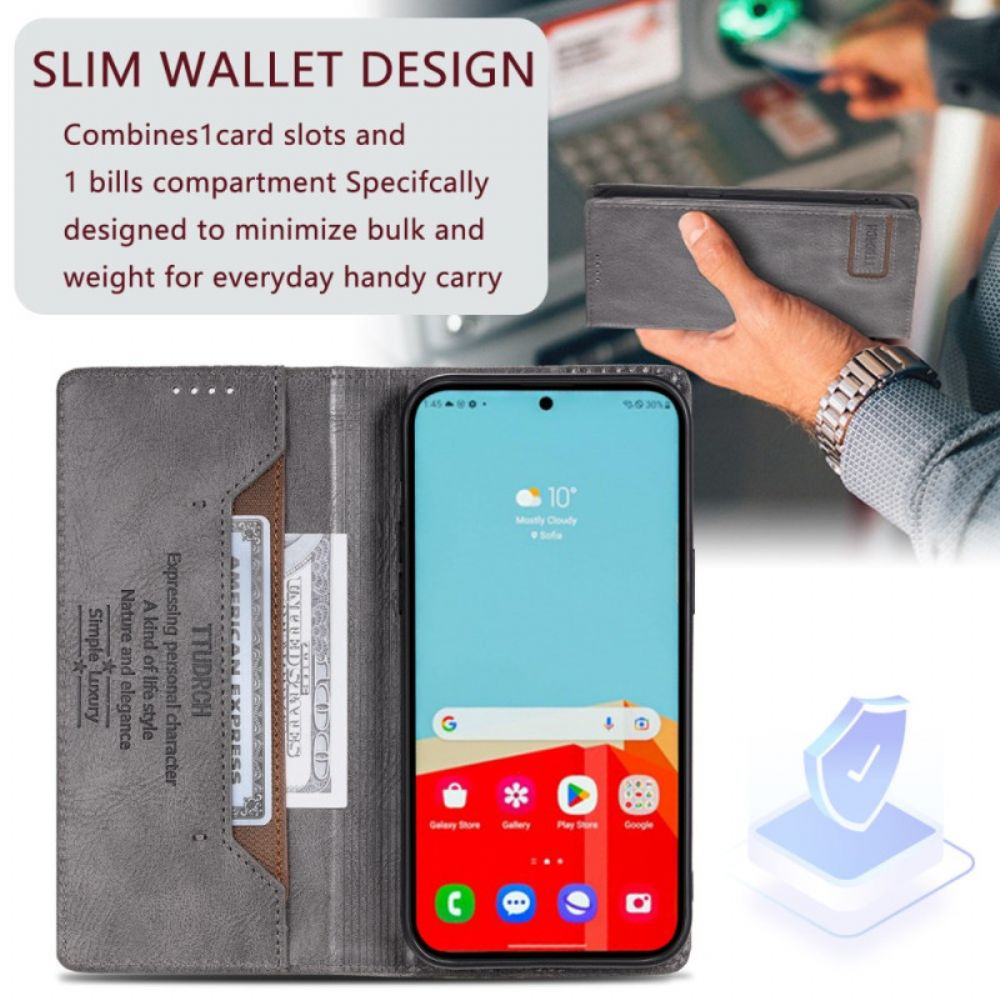 Flip Case Für Samsung Galaxy A16 5g Rfid Stilvoll