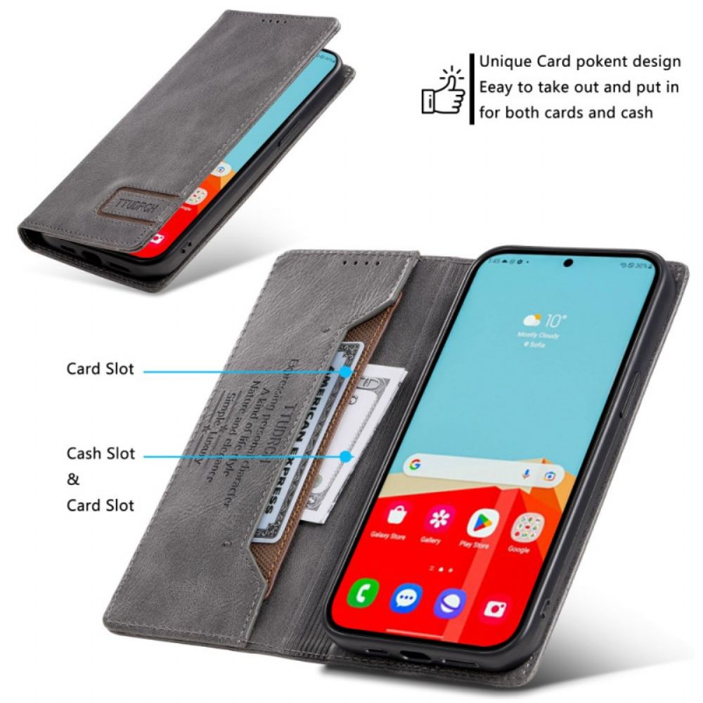 Flip Case Für Samsung Galaxy A16 5g Rfid Stilvoll