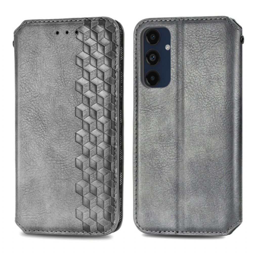 Flip Case Samsung Galaxy A16 5g Vintage-fries In Wildlederoptik