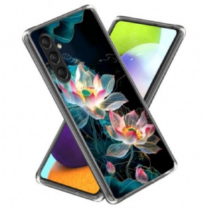 Hülle Samsung Galaxy A16 5g Handyhülle Silikonblumen