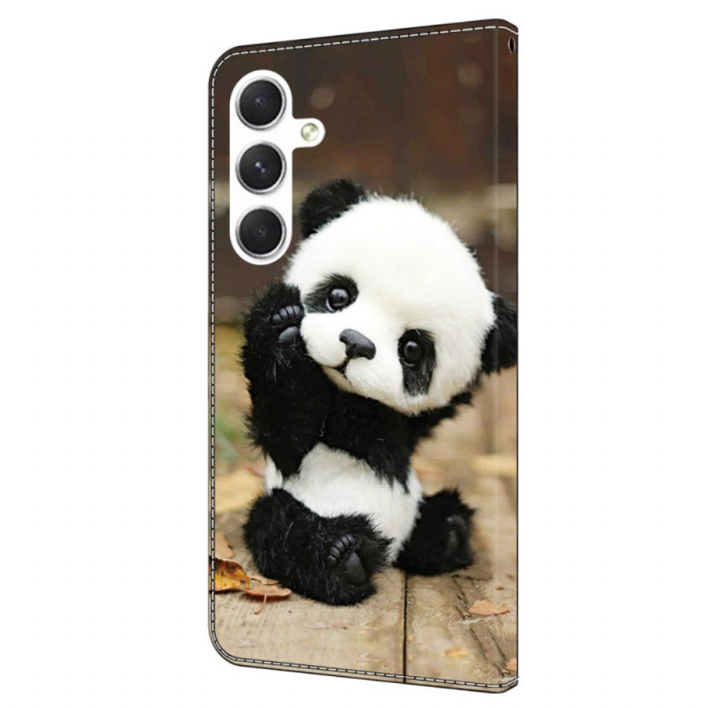 Lederhüllen Für Samsung Galaxy A16 5g Panda