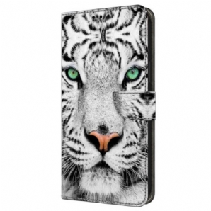 Lederhüllen Für Samsung Galaxy A16 5g Tiger