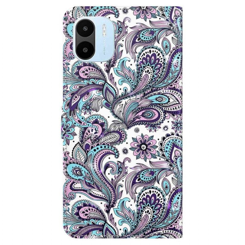 Lederhüllen Für Xiaomi Redmi A1 Paisley