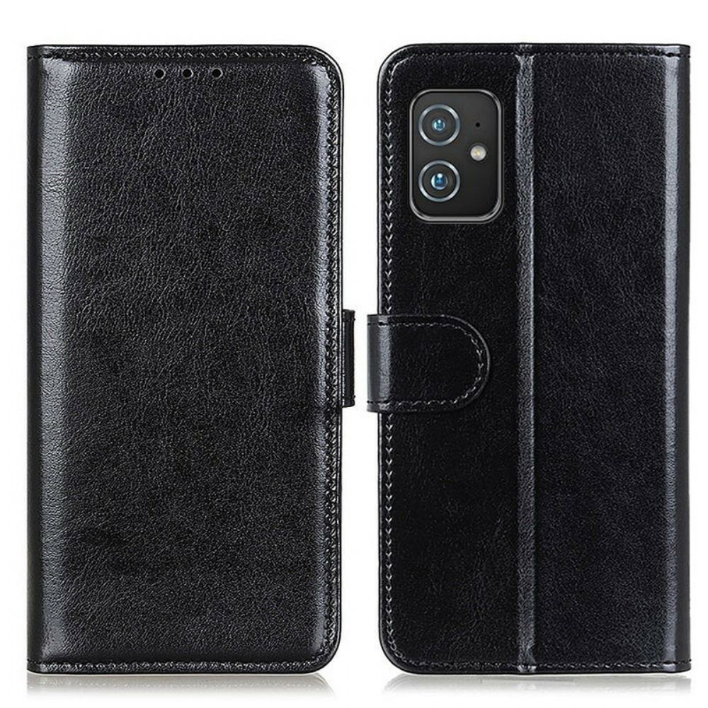 Flip Case Für Asus Zenfone 8 Finesse Kunstleder