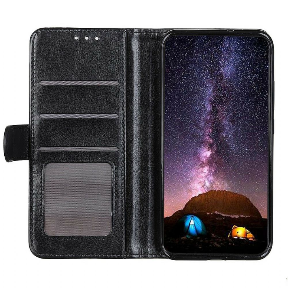 Flip Case Für Asus Zenfone 8 Finesse Kunstleder