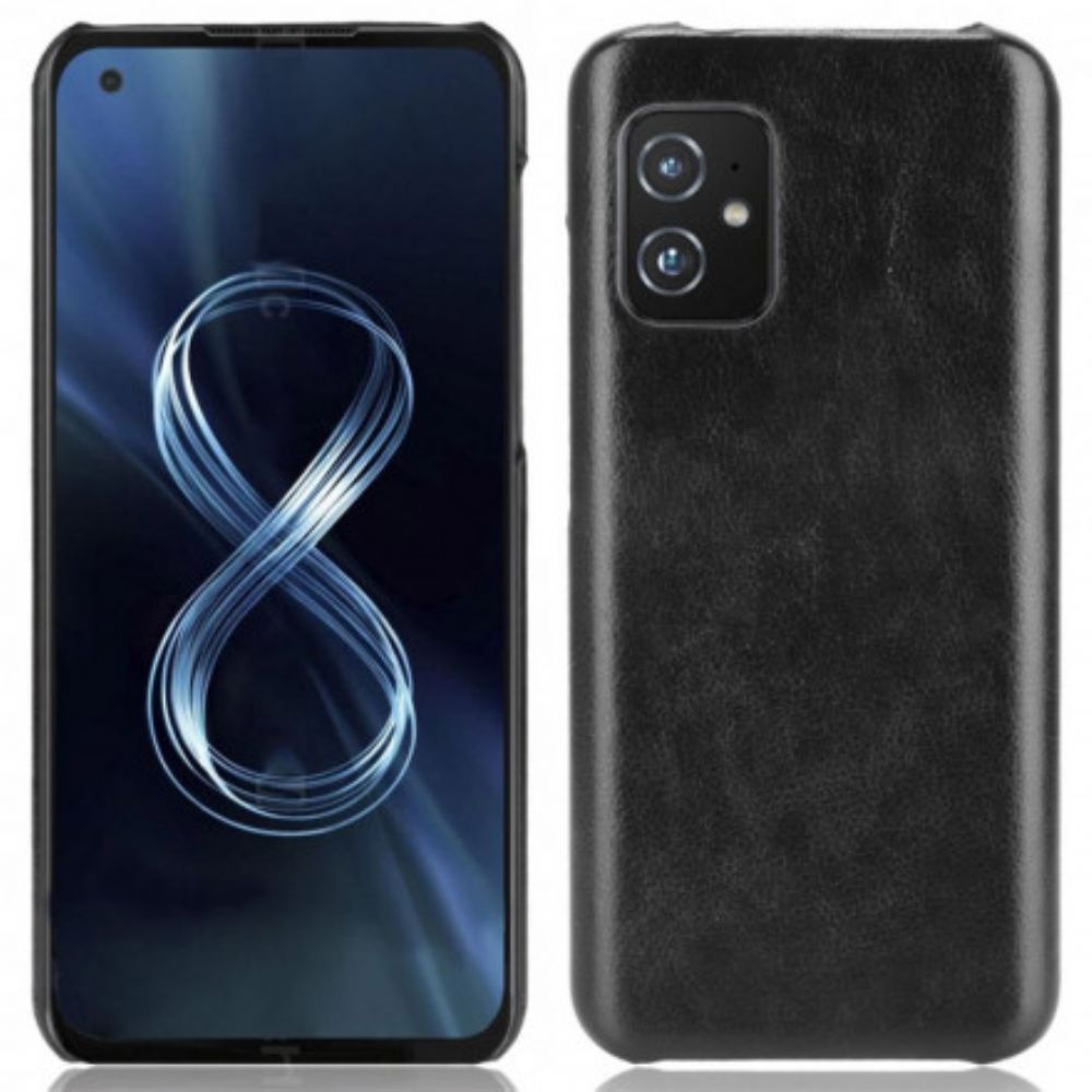 Hülle Für Asus Zenfone 8 Lichi-leder-effekt