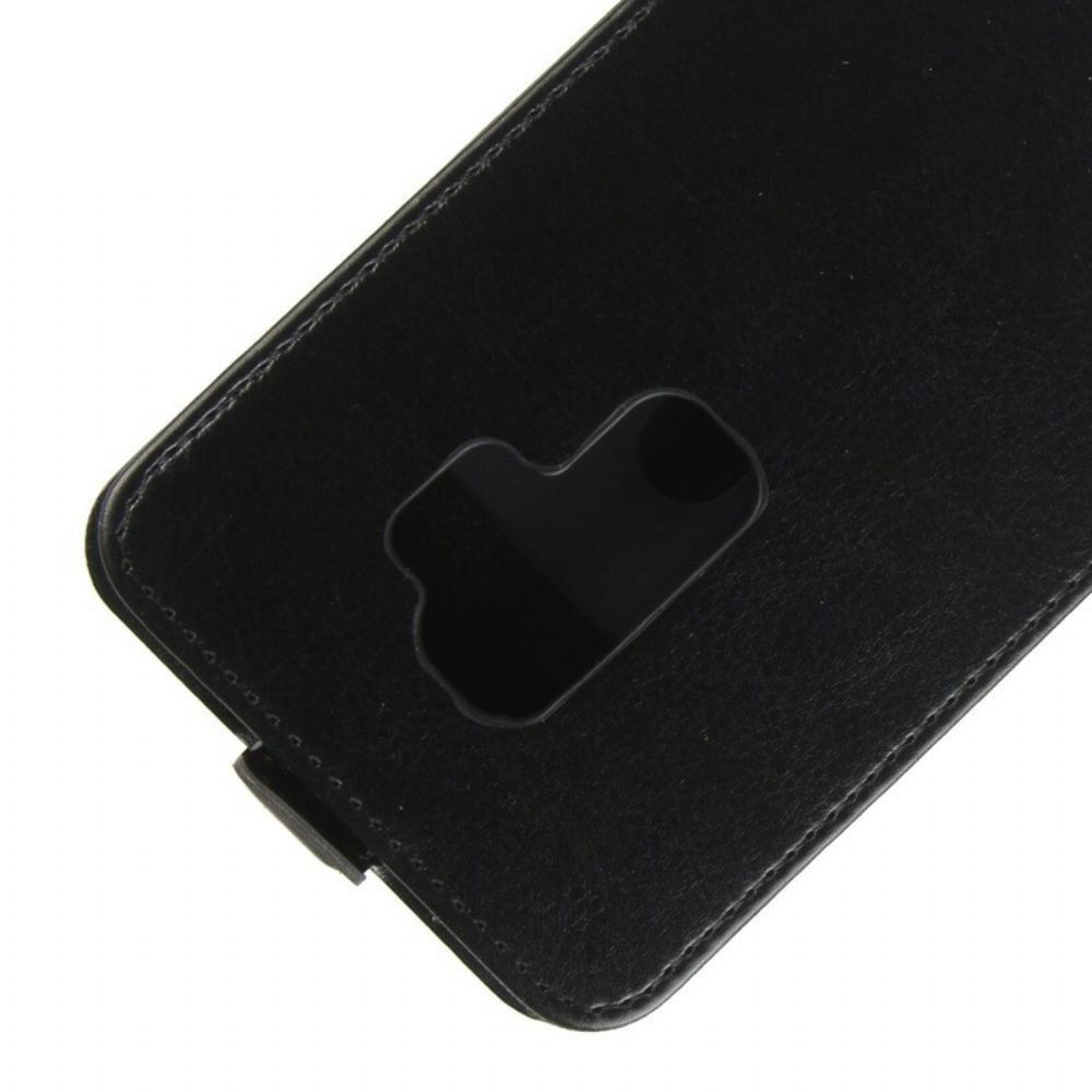 Flip Case Für Samsung Galaxy S9 Plus Flip Case Faltbarer Ledereffekt