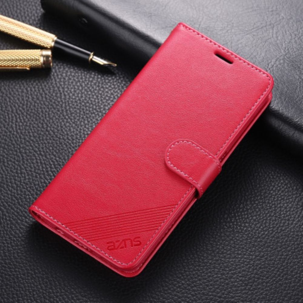 Flip Case Für Oppo A94 5G Azns Kunstleder