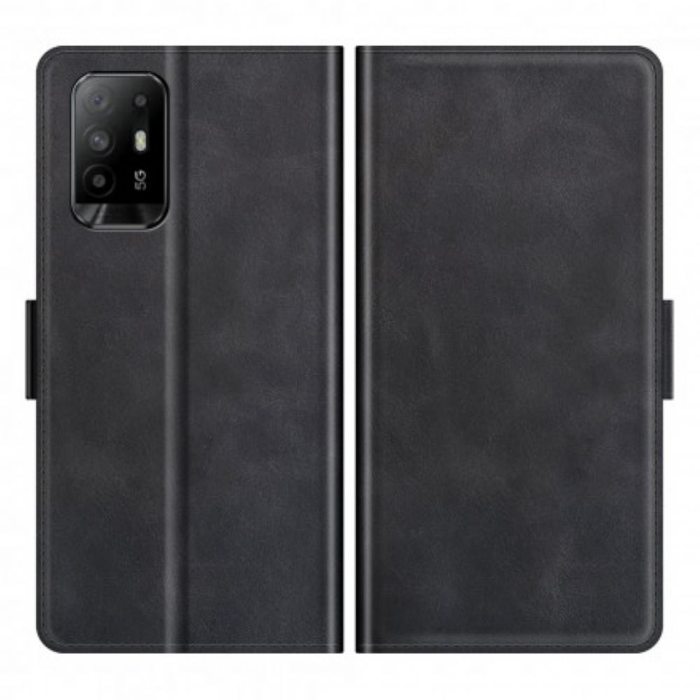 Flip Case Für Oppo A94 5G Flip Case Doppelklappe