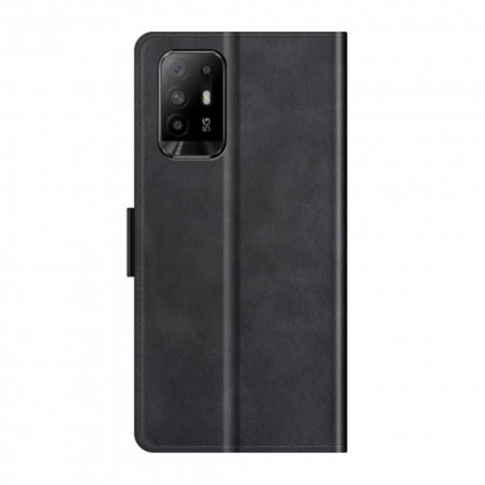 Flip Case Für Oppo A94 5G Flip Case Doppelklappe