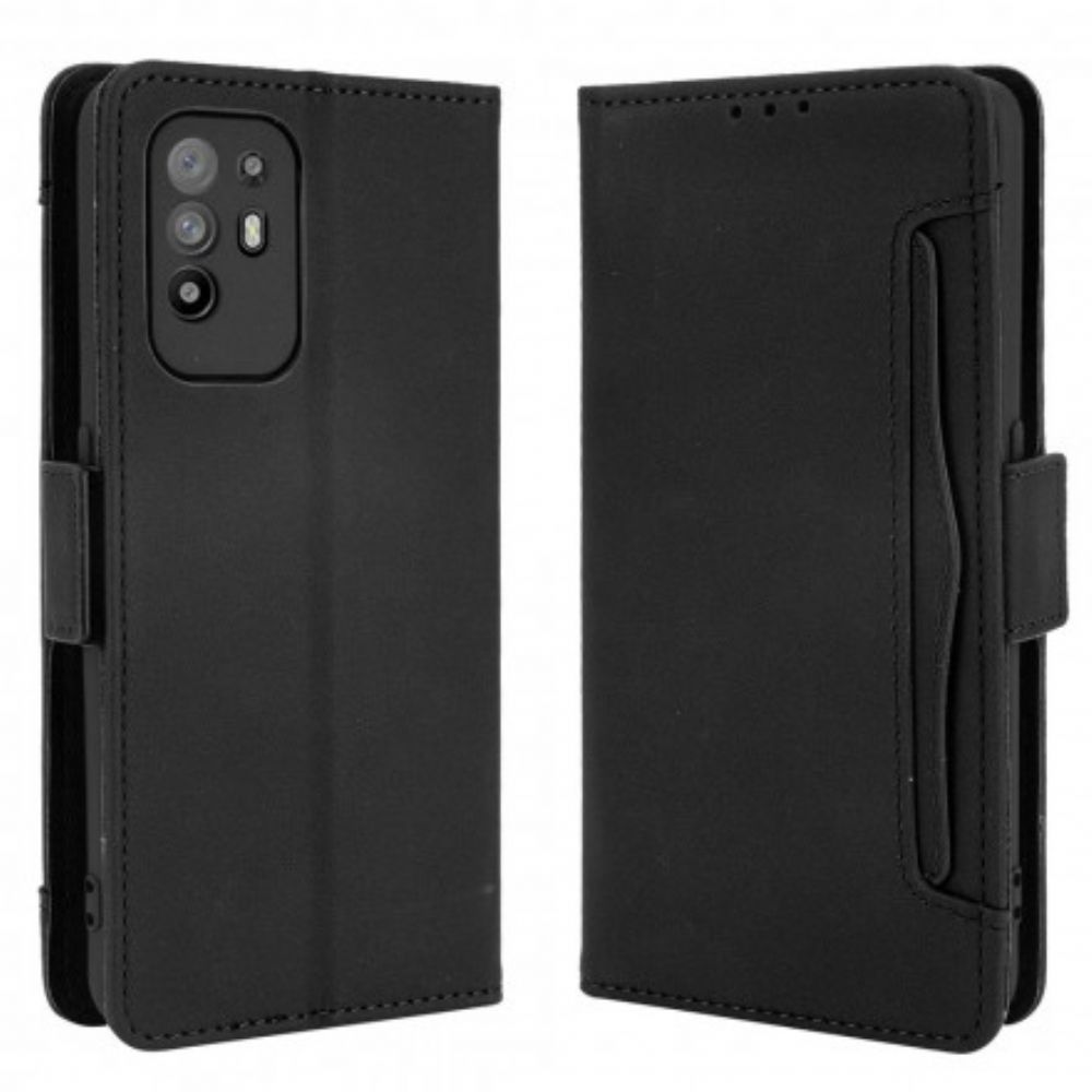 Flip Case Für Oppo A94 5G Erstklassige Multi-karte