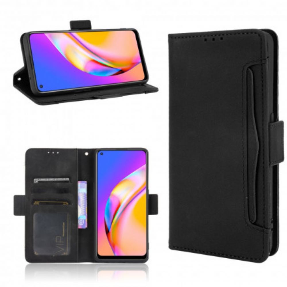 Flip Case Für Oppo A94 5G Erstklassige Multi-karte