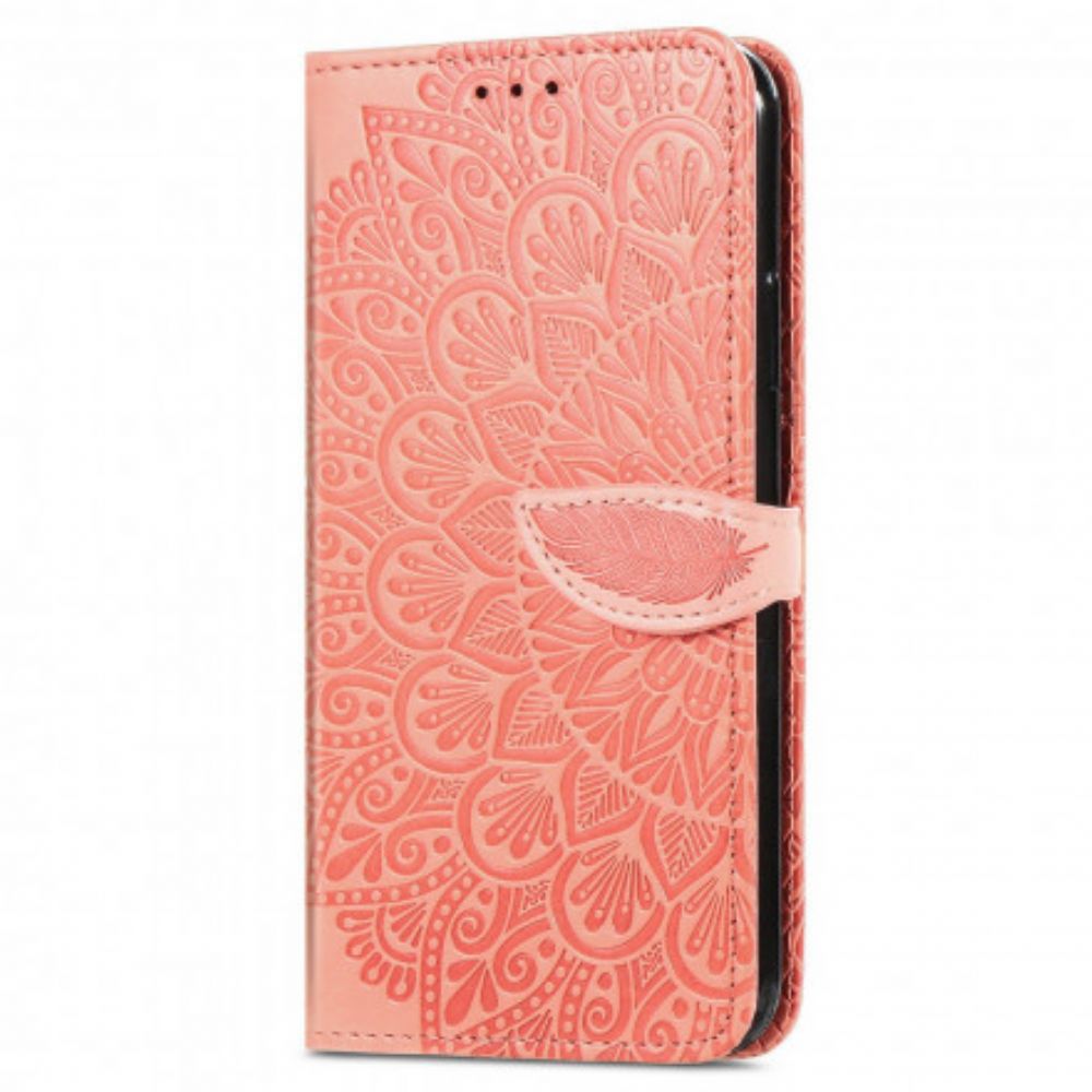 Flip Case Für Oppo A94 5G Stammesblätter