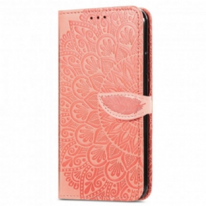 Flip Case Für Oppo A94 5G Stammesblätter