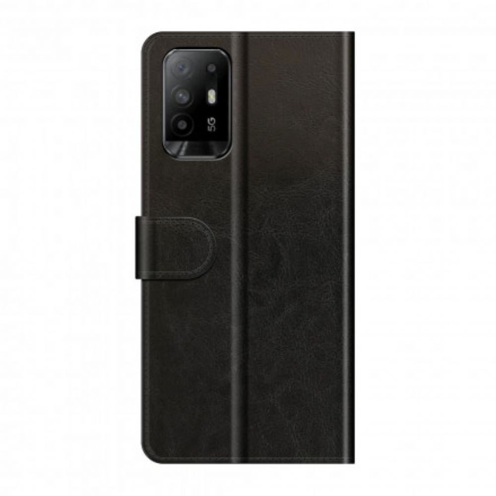 Flip Case Für Oppo A94 5G Ultra Kunstleder