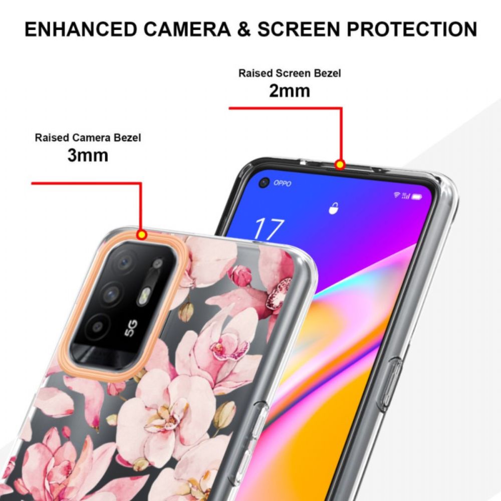 Handyhülle Für Oppo A94 5G Begonienblüte