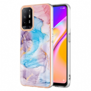 Handyhülle Für Oppo A94 5G Pastellmarmor