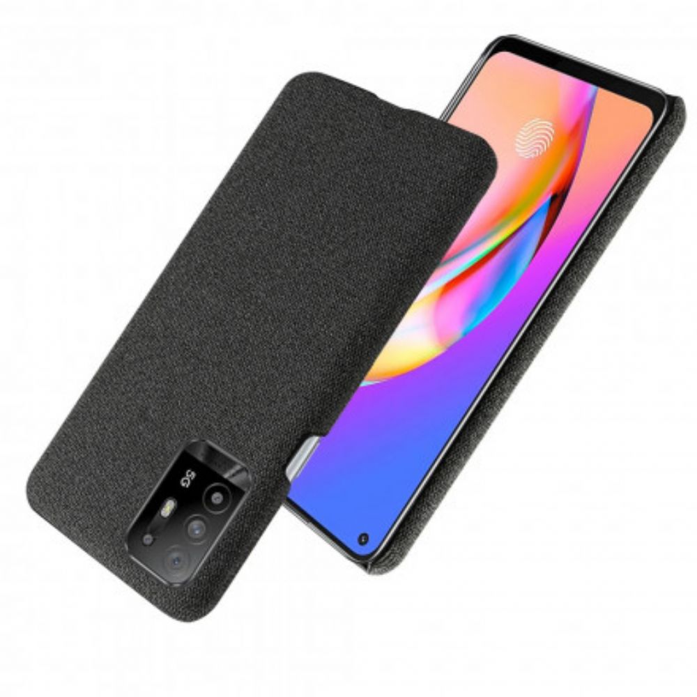 Hülle Für Oppo A94 5G Ksq Schicker Stoff