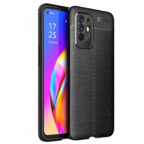 Hülle Für Oppo A94 5G Litschi-leder-effekt