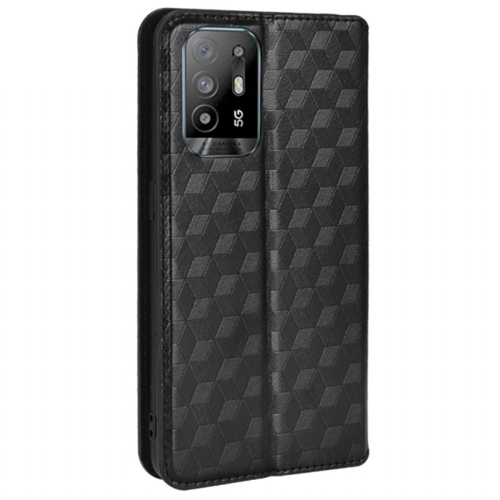 Schutzhülle Für Oppo A94 5G Flip Case Aus Kunstleder