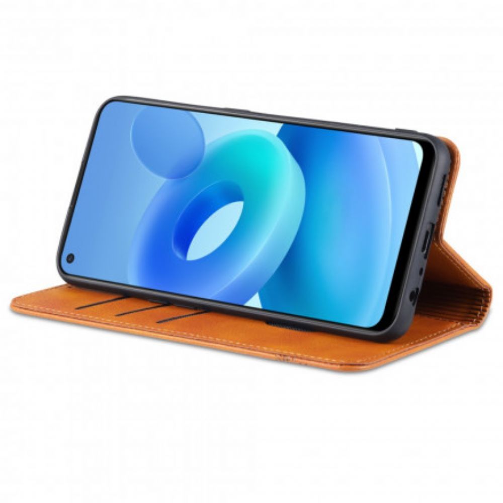 Schutzhülle Für Oppo A94 5G Flip Case Azns-lederstil