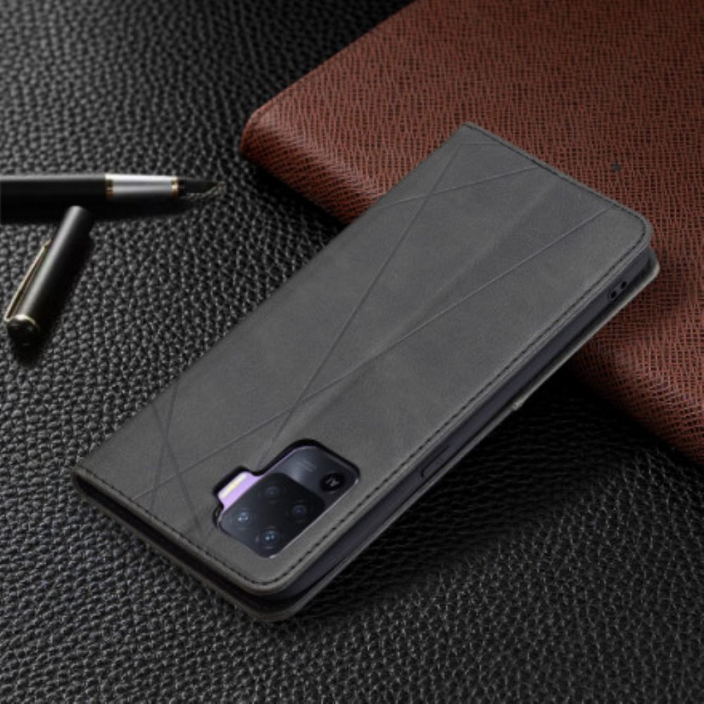 Schutzhülle Für Oppo A94 5G Flip Case Künstlerstil