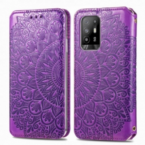 Schutzhülle Für Oppo A94 5G Flip Case Mandalas