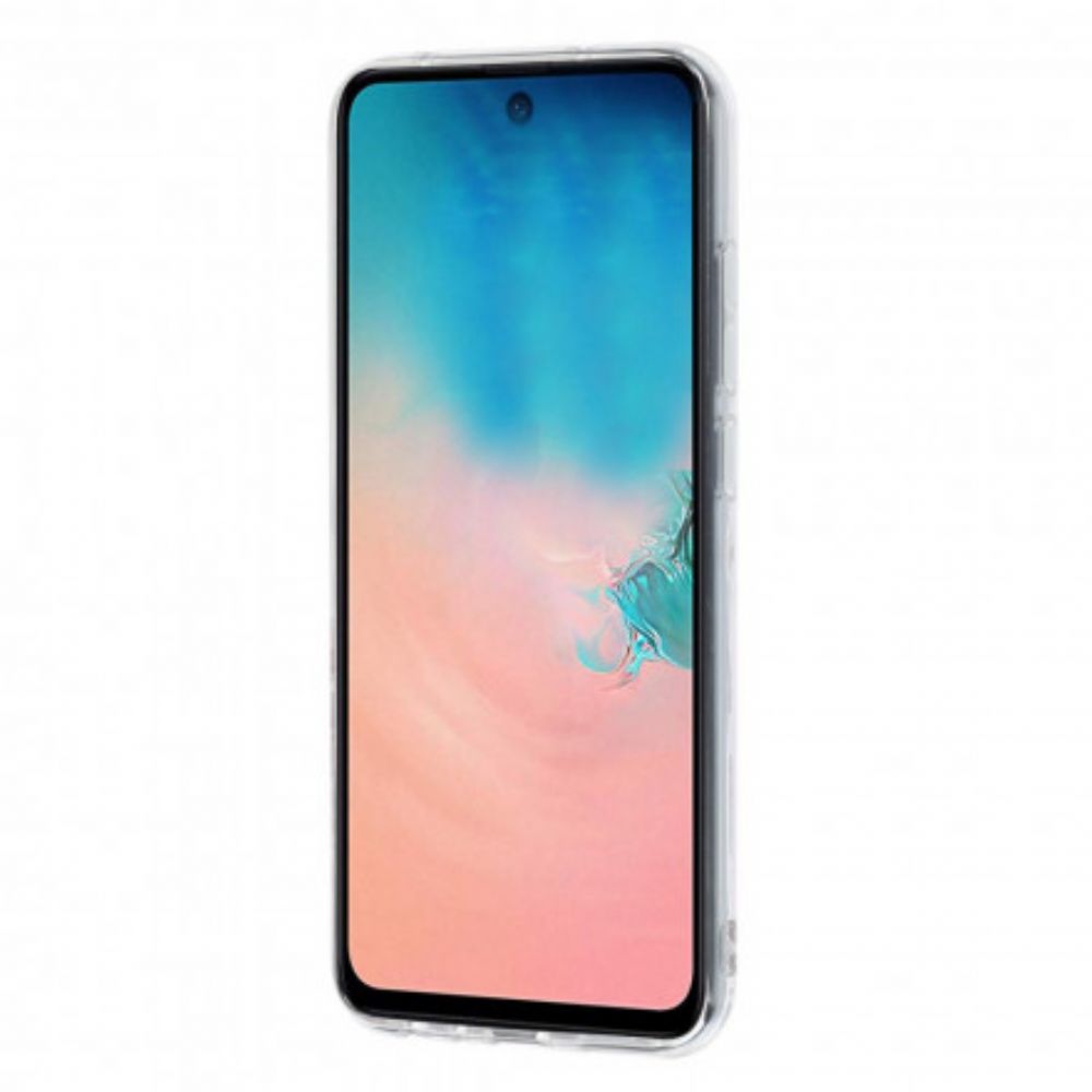 Hülle Für Samsung Galaxy A71 5G Geometrie-marmor-variation